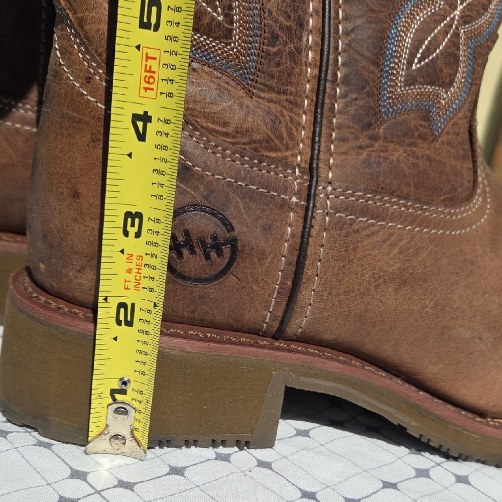 Double H Brown Western Boots - Picture 11 of 11